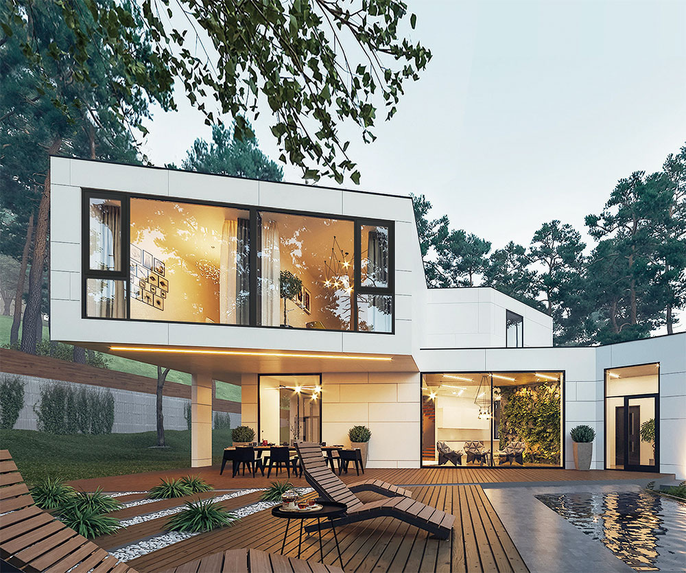 85 斷橋內平開窗