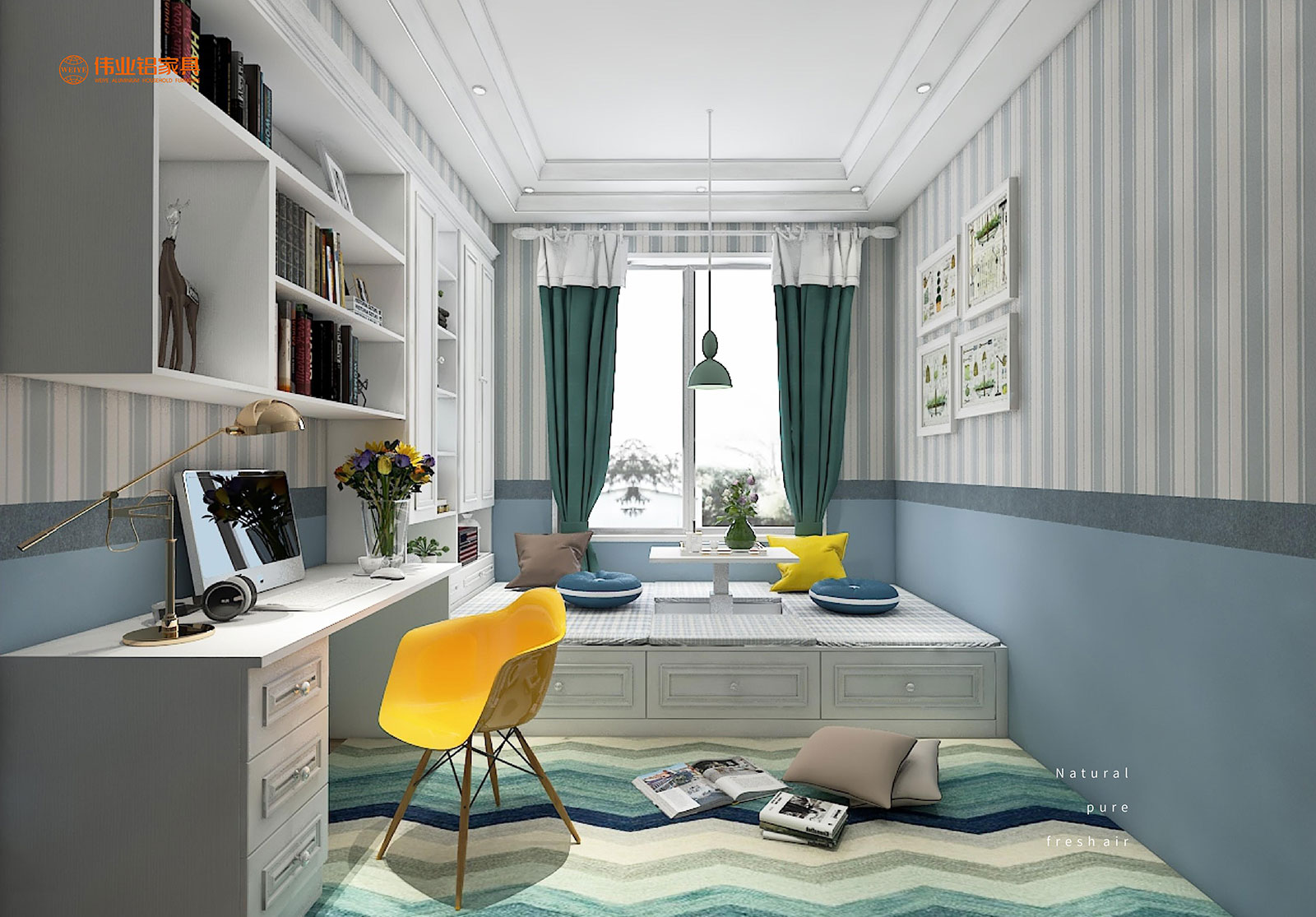 簡約一體式榻榻米