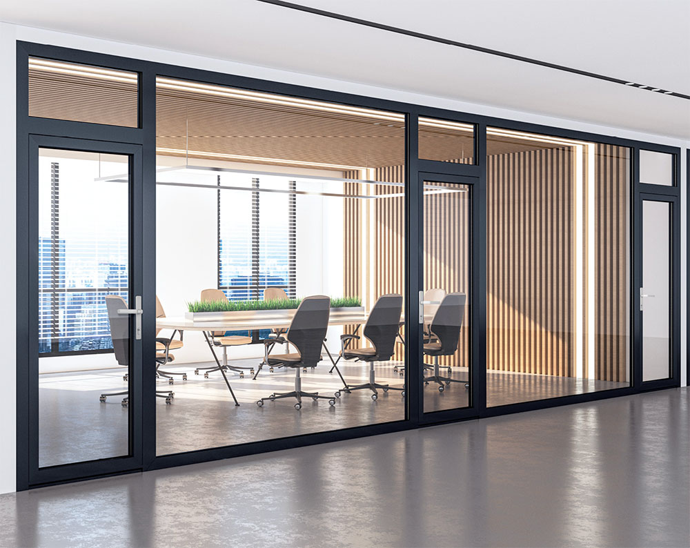 75 斷橋內平開門