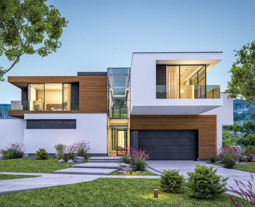 65 斷橋外平開門